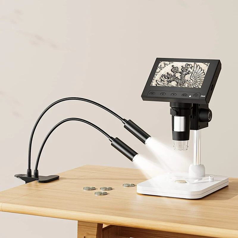 구즈넥 램프 현미경 LED 조명 범용 클램프 광원 스포 - Electronics Repair Microscope 리뷰 및 가격