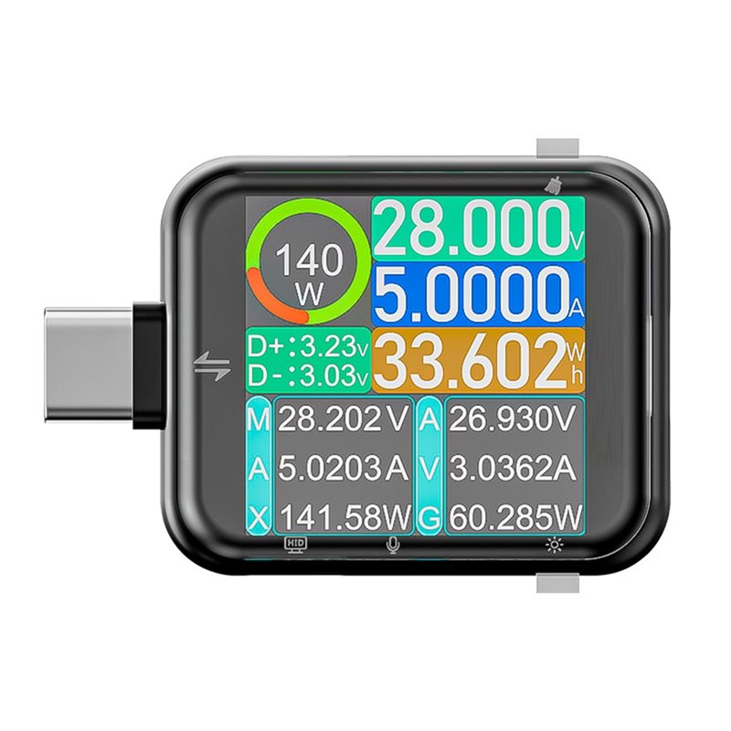 A20F-T3 USB 테스터 데시벨 미터 레벨 및 기압 - Usb Ammeter Tester 리뷰 및 가격