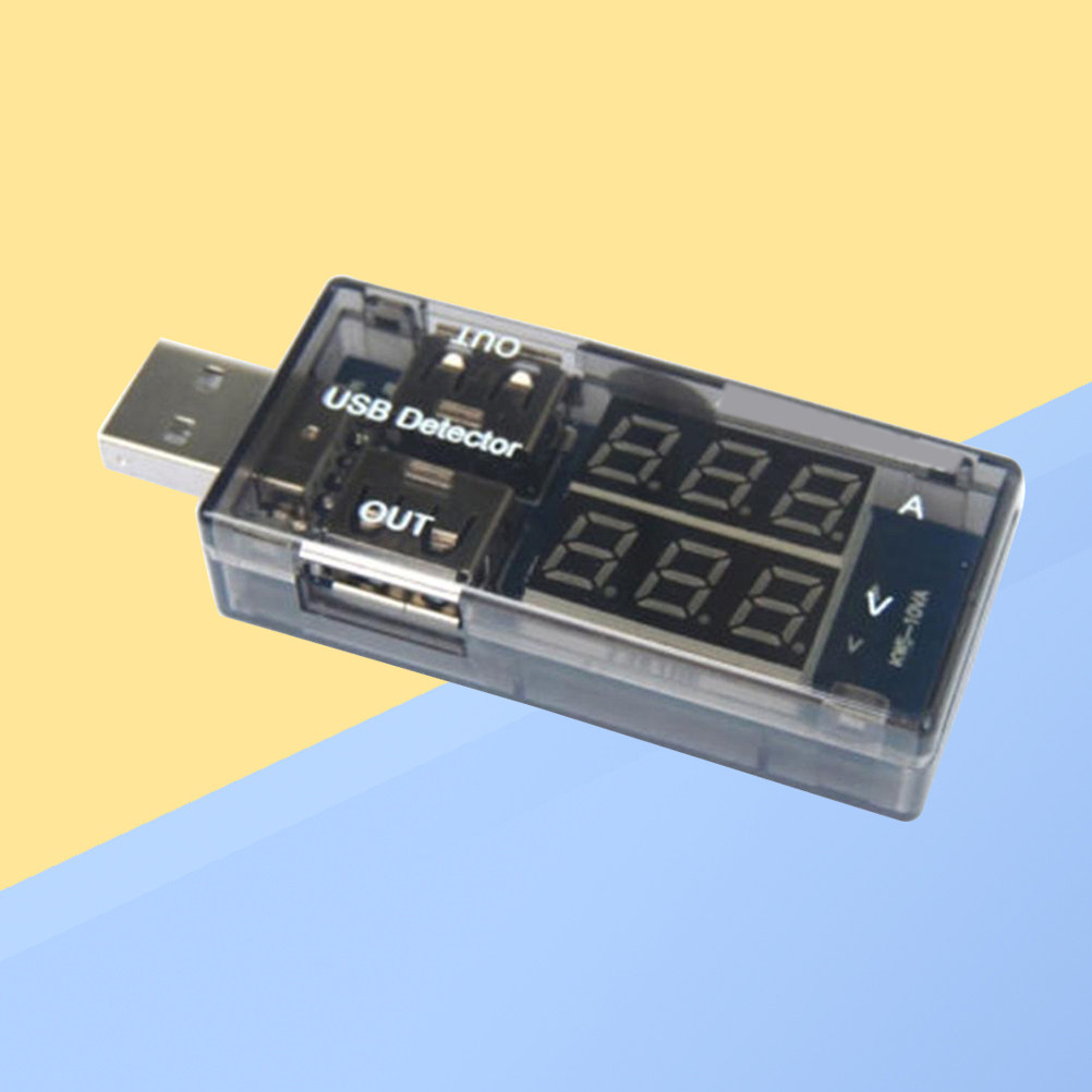 USB 충전기 전압 전류 테스터 멀티미터 블랙 휴대용  - Usb Ammeter Tester 리뷰 및 가격