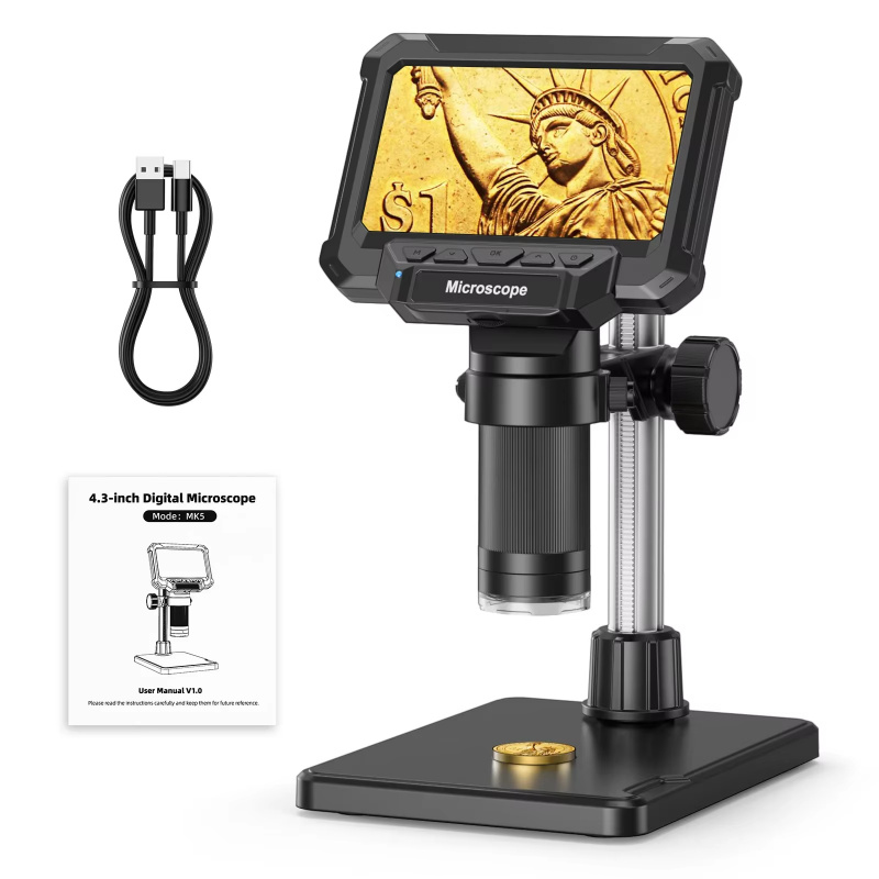 7인치 LCD 코인 현미경 50X-1200X 확대경 5 - Electronics Repair Microscope 리뷰 및 가격