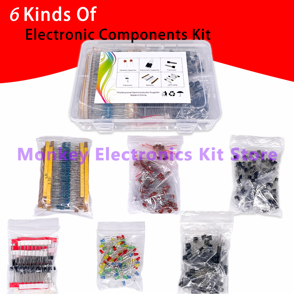 저항 전해 캐패시터 삼극관 다이오드, 혼합 DIY 수리 - Electronics Repair Center 리뷰 및 가격