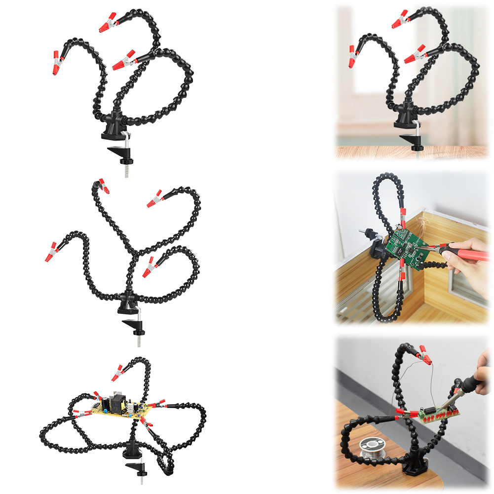 데스크 클램프 납땜 세 번째 손 도구 3/4/5 Pcs - Electronics Repair Tool 리뷰 및 가격