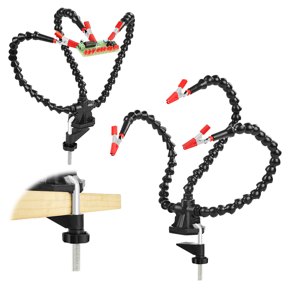 데스크 클램프 납땜 세 번째 손 도구 3/4/5 Pcs - Electronics Repair Tool 리뷰 및 가격