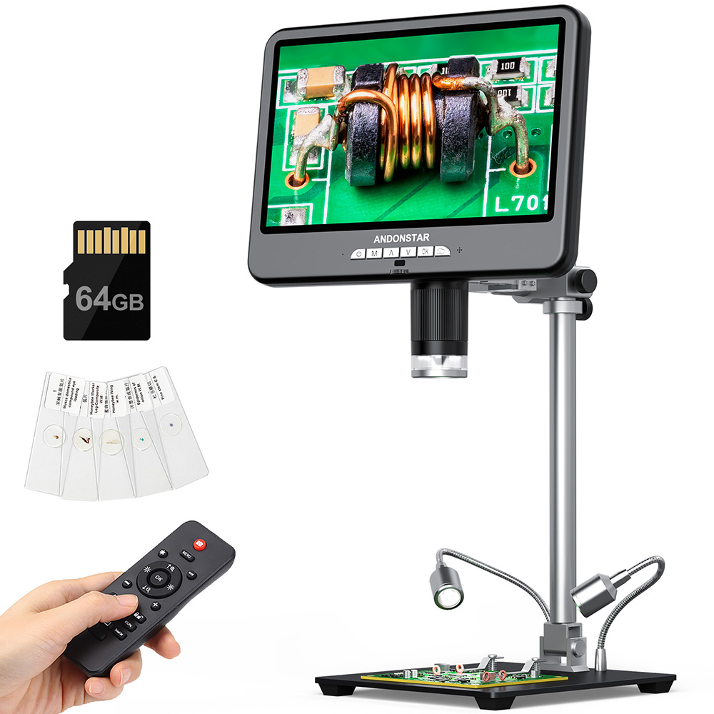 Andonstar 최초의 4K 60FPS AD210S- - Electronics Repair Microscope 리뷰 및 가격