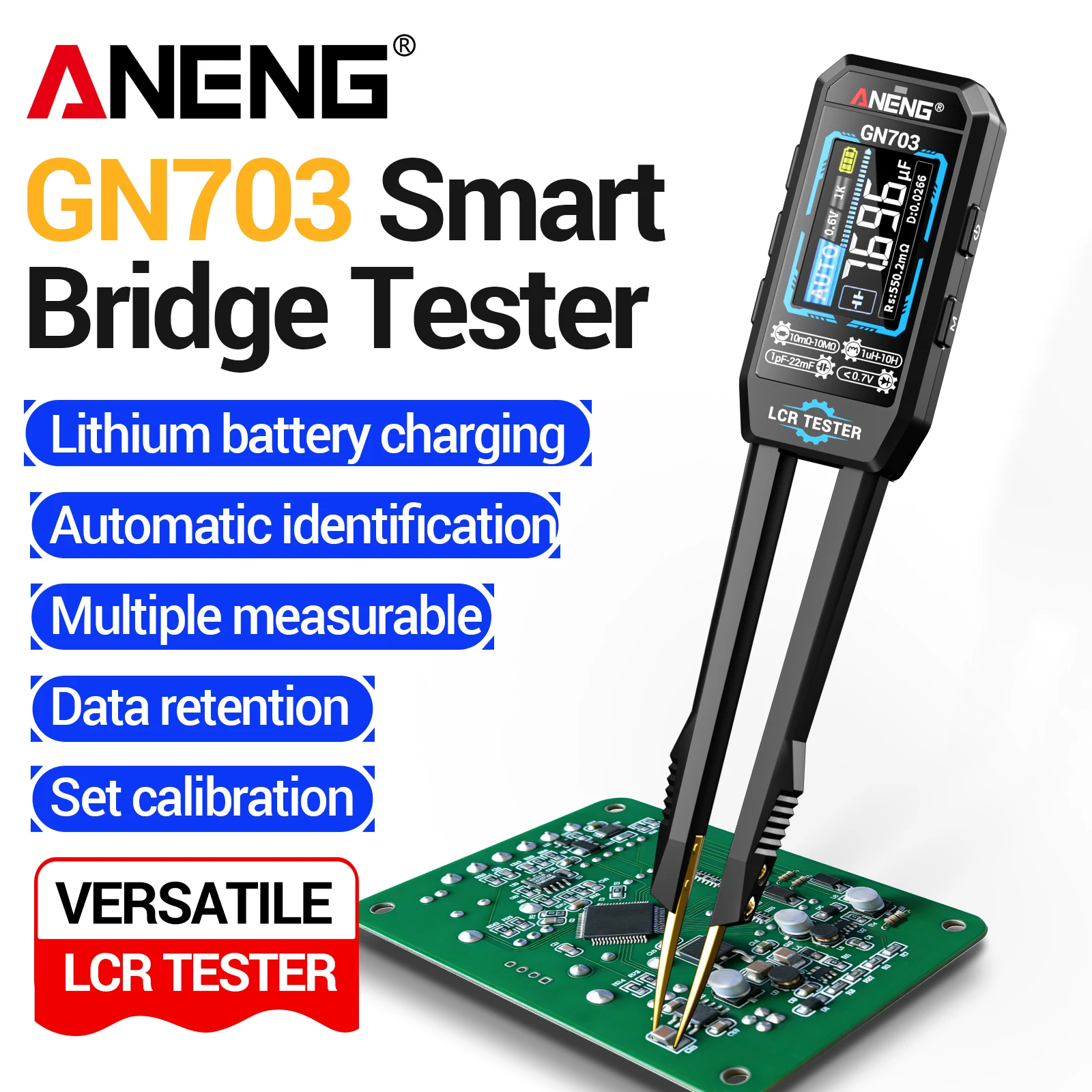 ANENG GN703 USB 충전식 휴대용 디지털 LC - Usb Ammeter Tester 리뷰 및 가격