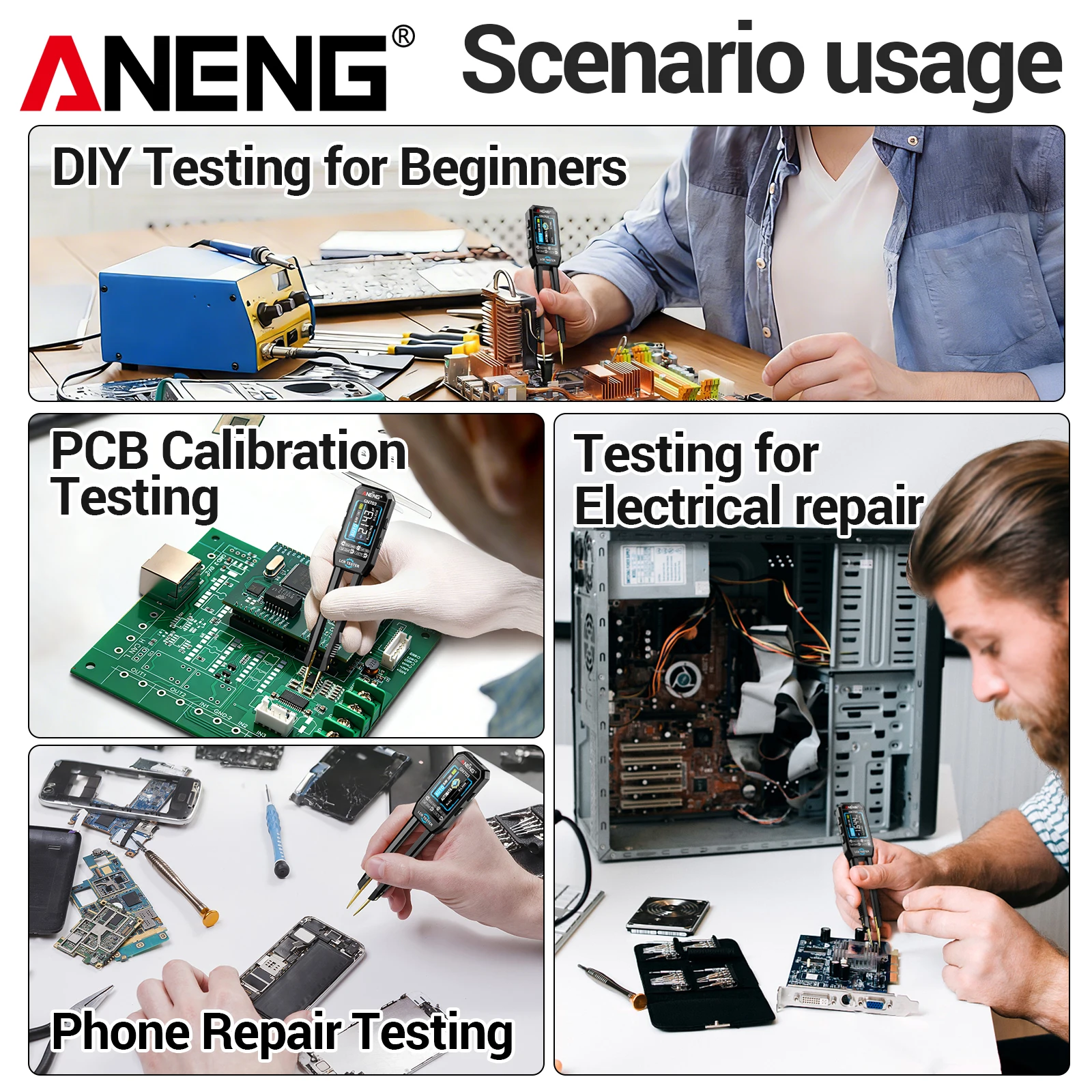 ANENG GN703 USB 충전식 휴대용 디지털 LC - Usb Ammeter Tester 리뷰 및 가격