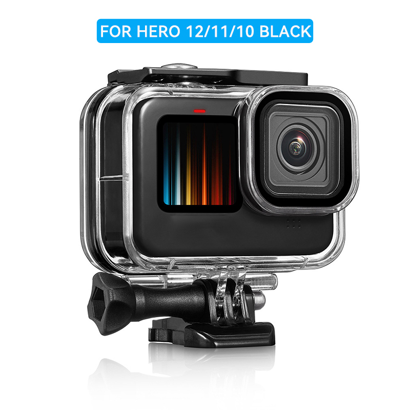 GoPro Hero 용 60M 방수 케이스 12 11  - Gopro Action Camera Hero 11 Black 리뷰 및 가격
