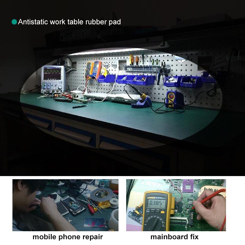 3mm 테이블 작업 매트 정전기 방지 ESD PVC 고 - Electronics Repair Tool 리뷰 및 가격