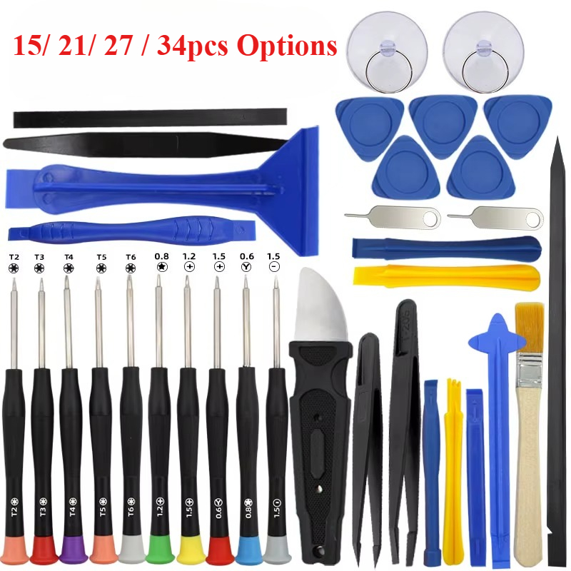 34/15 in 1 정밀 드라이버 수리 도구 세트 (휴 - Electronics Repair Center 리뷰 및 가격