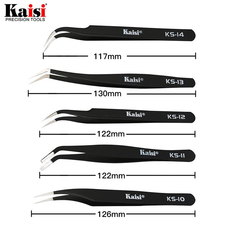 14pcs ESD 핀셋 세트 전자 휴대 전화 수리 도구 - Electronics Repair Center 리뷰 및 가격