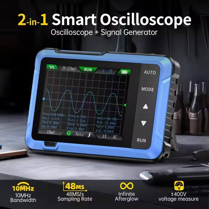 DSO510 미니 휴대용 2 in 1 핸드헬드 디지털  - Electronics Repair Tool 리뷰 및 가격