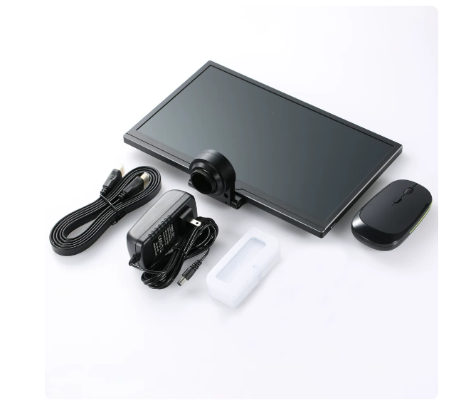 산업용 비디오 현미경 일체형 LCD 디스플레이 CCD  - Electronics Repair Microscope 리뷰 및 가격