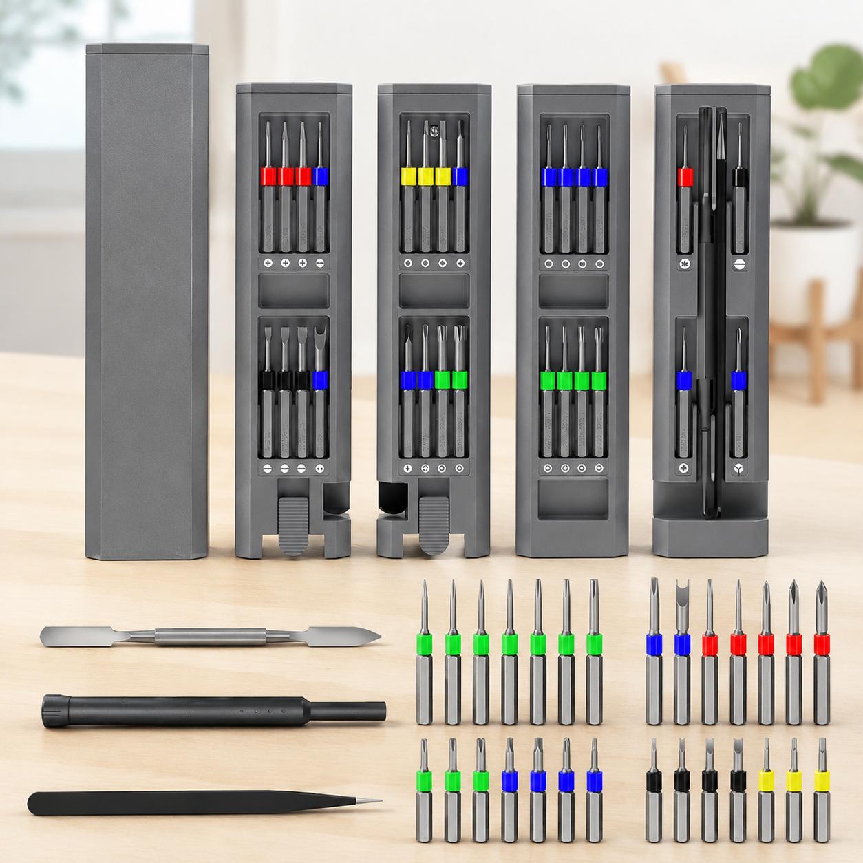 전문가용 정밀 드라이버 세트 71 in 1 마그네틱 비 - Electronics Repair Center 리뷰 및 가격